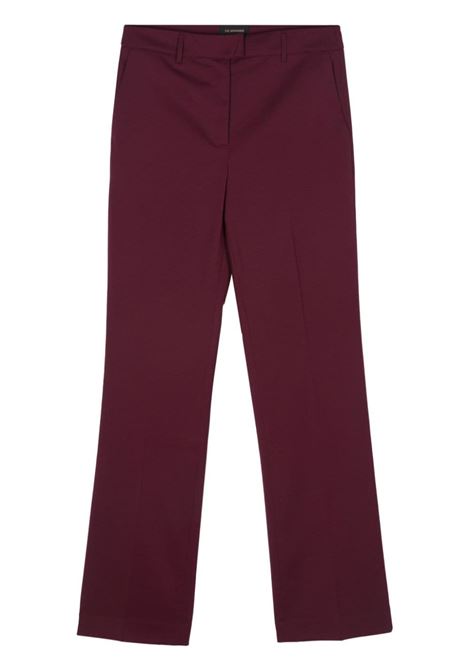 Pantaloni Gladys in bordeaux The Andamane - donna